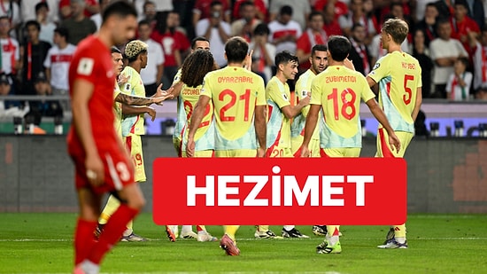 A Milli Futbol Takımımız, İspanya Karşısında Hezimete Uğradı: 0-6