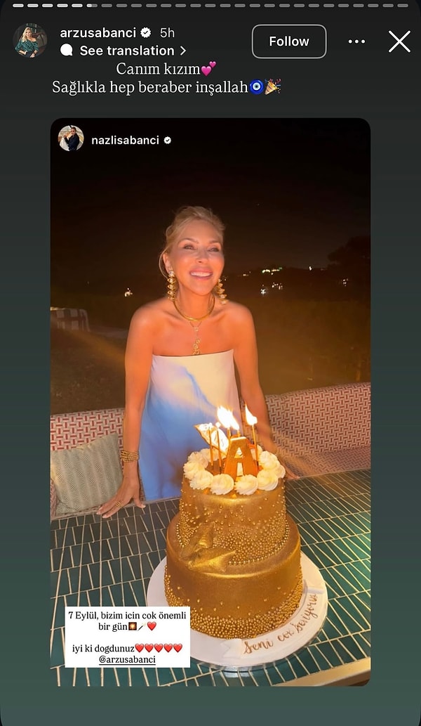 Yediği Hande Erçel lincinden sonra tadının fena kaçtığı söylenen Arzu Sabancı, gelini Nazlı'nın kıymetini anladı.