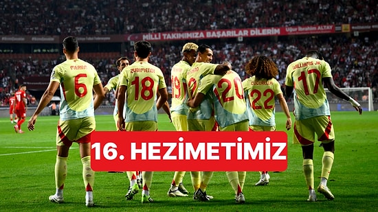 A Milli Futbol Takımı, Tarihinde 5 ve Üzeri Fark Yediği 16. Yenilgiyi Aldı