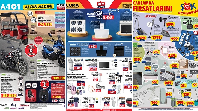 İndirim Günleri Başlıyor! 6 - 12 Eylül Haftasında A101 ve BİM Aktüel Ürünler Listesinde Ne Var?