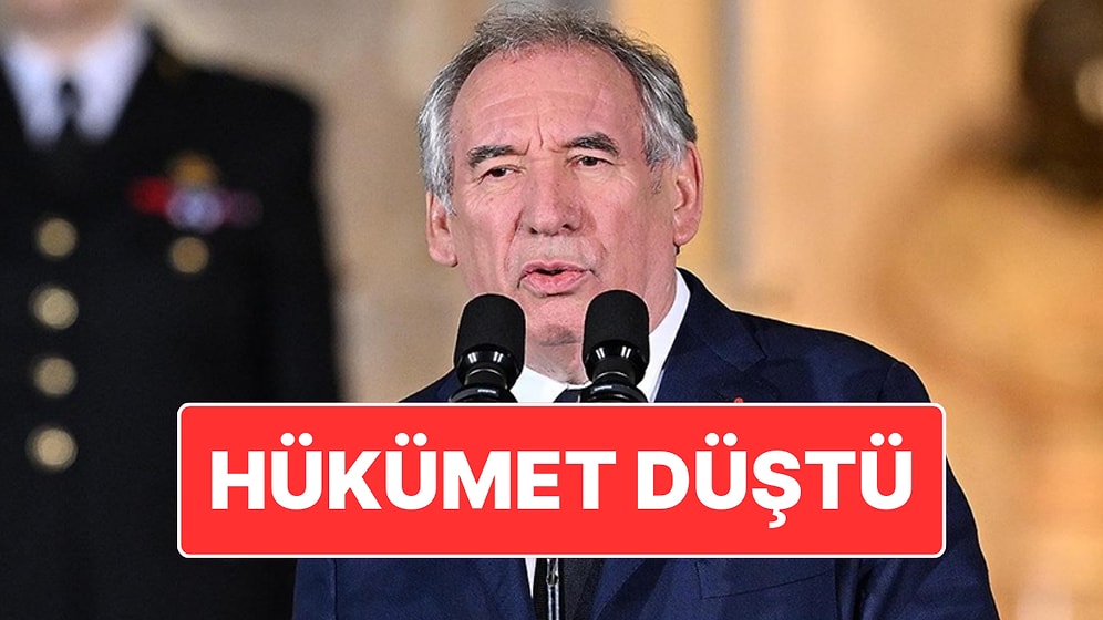 Güvenoyu Alamadı: Fransa’da François Bayrou Hükümeti Düştü