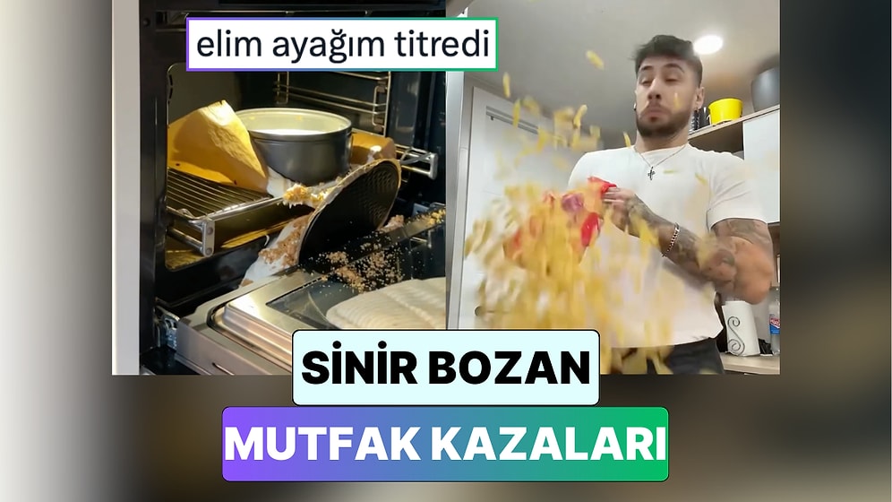 Yemek Videosu Çekerken Beklenmedik Aksilikler Yaşayan Bu İnsanları İzlerken Siniriniz Bozulacak