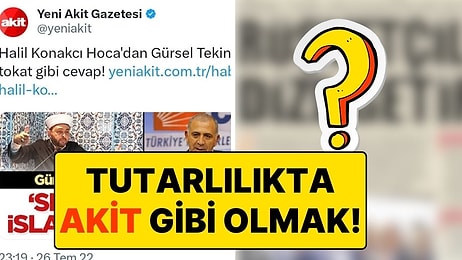 Yeni Akit’in Gürsel Tekin Değişimi Sosyal Medyanın Gündeminde