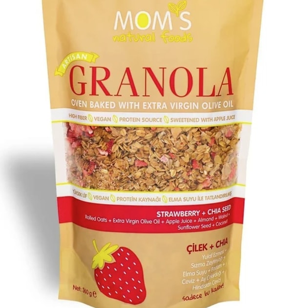 Bugün Hepsiburada'da Mom's Natural Foods tekli granolalarda sağlıklı atıştırmalık keyfi daha avantajlı! 3 al 2 öde fırsatıyla doğal lezzetleri stoklamanın tam zamanı.