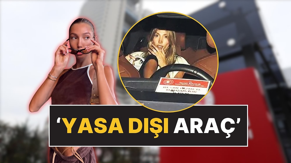 Ticaret Bakanlığı, "Resmi Hizmete Mahsustur" Yazılı Araçla Görüntülenen Şevval Şahin'e Yasal İşlem Başlattı!