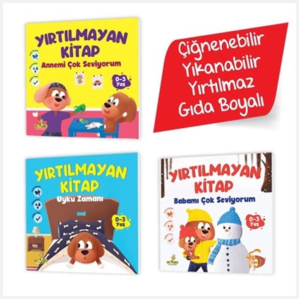Yükselen zeka Yırtılmayan Kitap Seti - Ceviz