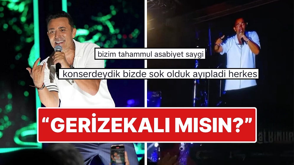 İzmir Konserindeki Işık Şefine "Gerizekalı" Çıkışında Bulunan Mustafa Sandal Kısa Sürede Tepki Çekti