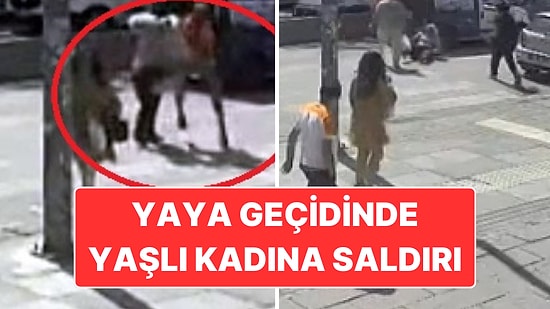 Ankara’da Çileden Çıkaran Olay: Yaya Geçidinde Yaşlı Kadına Saldırı