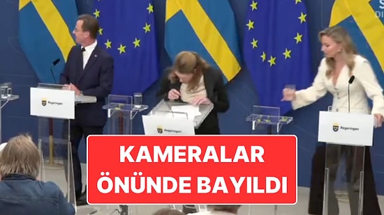 Kameralar Önünde Fenalaştı: İsveç Sağlık Bakanı Elisabet Lann’ın Zor Anları