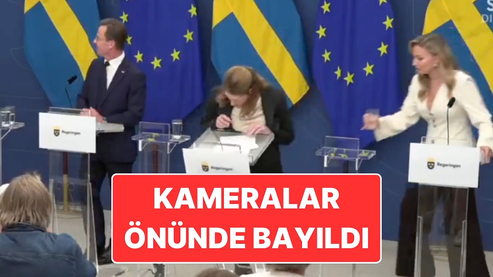Kameralar Önünde Fenalaştı: İsveç Sağlık Bakanı Elisabet Lann’ın Zor Anları