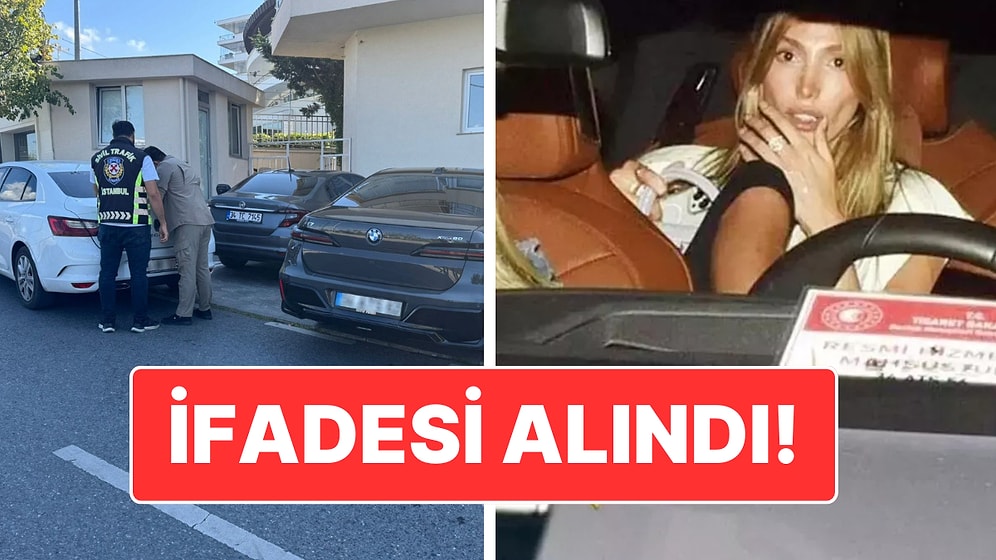 Manken Şevval Şahin Resmi Hizmete Mahsus Araçta Görülmüştü: Şoföre "Resmi Belgede Sahtecilik" Suçlaması