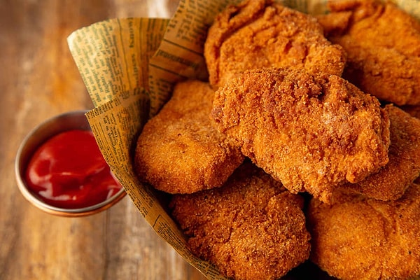 2. Tavuk Nugget ve Tarçınlı Muz Dilimleri