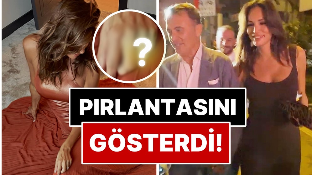 Güzide Duran'dan Pırlantalı Poz Geldi: Boşanma Bitmeden Fikret Orman'dan Evlilik Teklifi Geldiği Kanıtlandı!