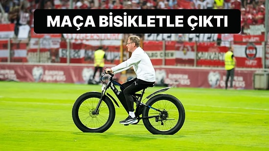 Alman Teknik Direktör Ralf Rangnick Maça Neden Bisikletle Çıktı?