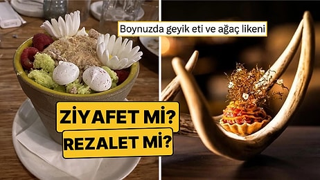 Lüks ve Pahalı Restoranların Masaya Geldiğinde Hayatı Sorgulatacak Göz Kanatan Sunumları