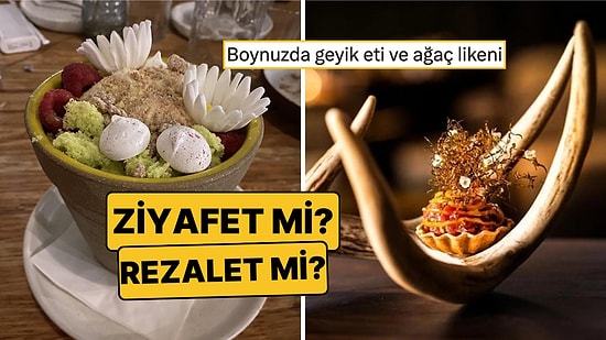 Lüks ve Pahalı Restoranların Masaya Geldiğinde Hayatı Sorgulatacak Göz Kanatan Sunumları
