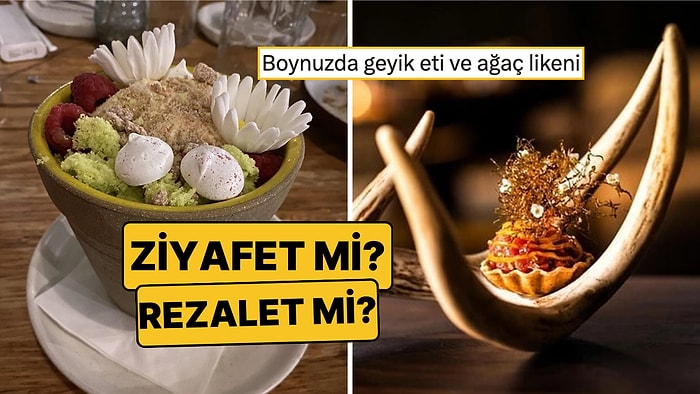 Lüks ve Pahalı Restoranların Masaya Geldiğinde Hayatı Sorgulatacak Göz Kanatan Sunumları