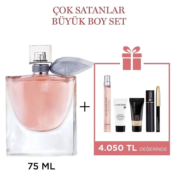 Lancome setlerinde şehre dönüş fırsatları başladı!