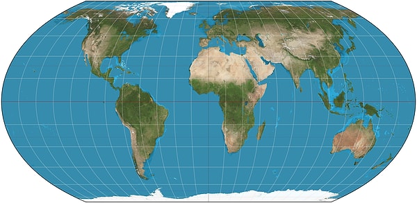 Equal Earth Projeksiyonu Çözüm mü?