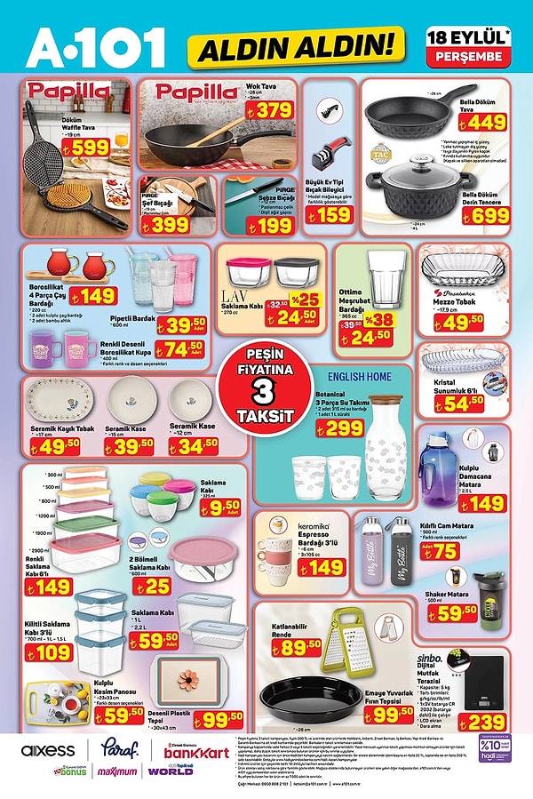 Papilla Döküm Waffle Tava 599 TL