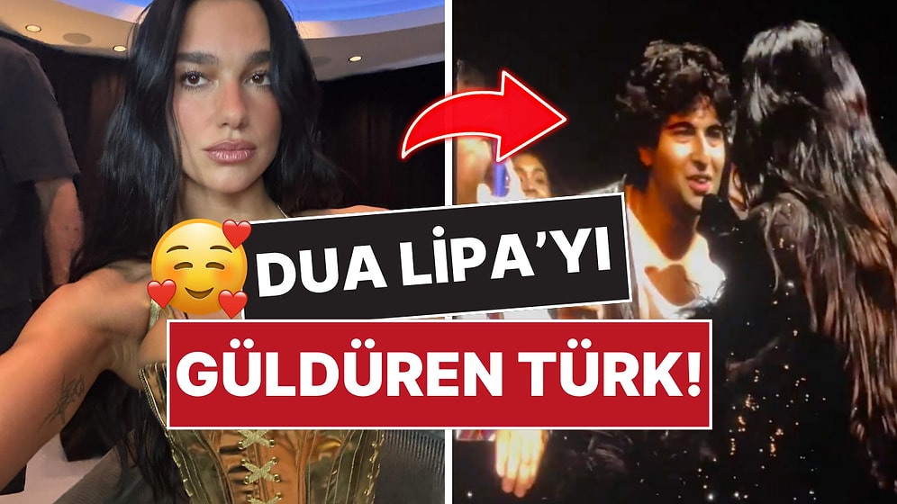 Dua Lipa'nın Boston Konserinde Mikrofon Uzattığı Kişi Türk Çıktı!