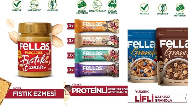 Fellas Marka Günleri ürünlerinde 200 TL ve üzeri alışverişlerde %40 indirim fırsatı!