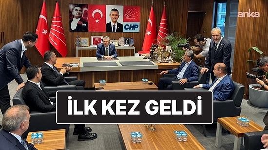 CHP Genel Başkanı Özgür Özel İlk Kez Tartışmalı İl Başkanlığı Binasına Geldi
