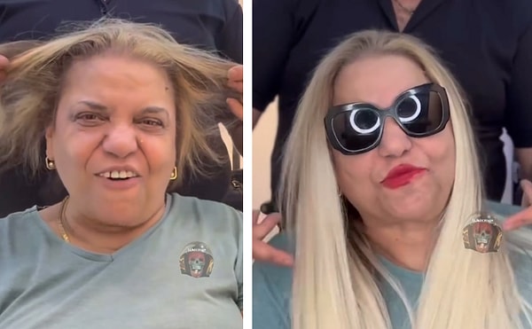 İmaj değişikliğiyle gündeme gelen Kibariye'nin saçlarını önceki ve sonraki hali görenlerde şok etkisi yarattı.