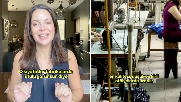 Tam 15 yıldır tekstil sektöründe çalışan bir kadın, kıyafetlerin aslında neden ütülü gibi gözüktüğünü anlattı.