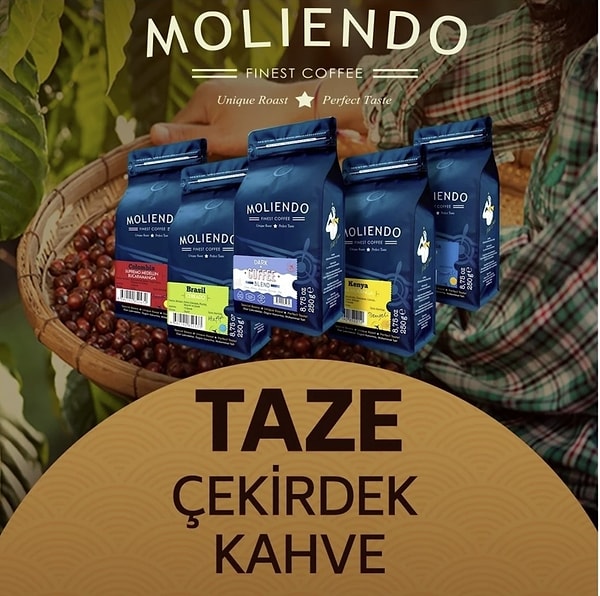 Moliendo Guatemala Antigua SHB Yöresel Kahve