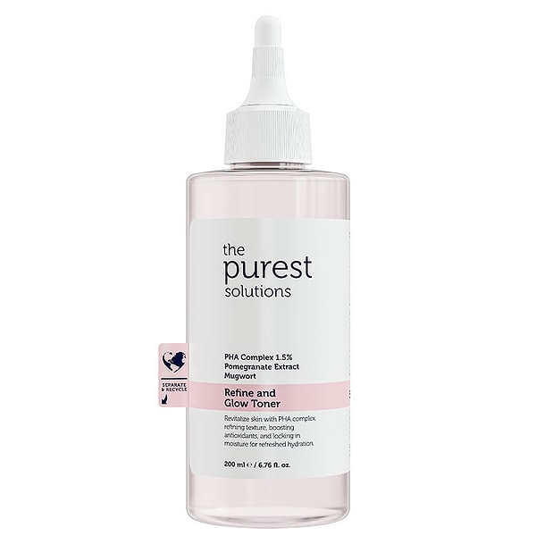 2. The Purest Solutions Hassas Ciltler İçin Arındırıcı ve Aydınlatıcı PHA Pembe Tonik