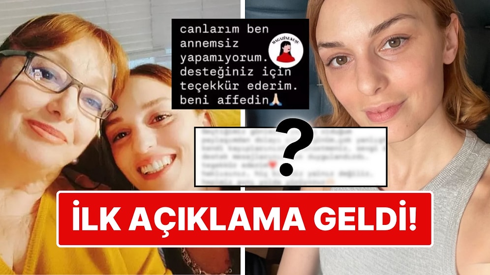Annesinin Vefatının Ardından Yaptığı Paylaşımla İntihar İddialarına Karışan Nilperi Şahinkaya'dan İlk Açıklama