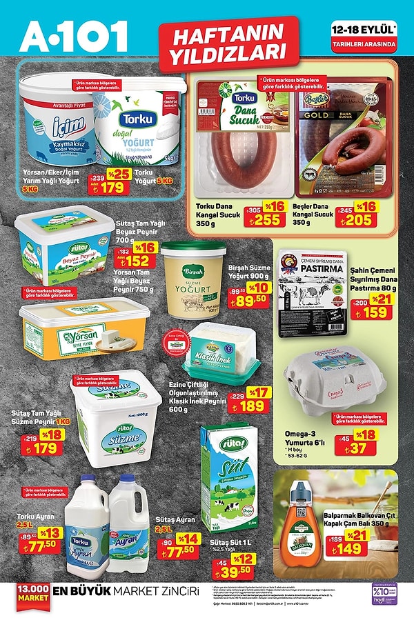 Yörsan / Eker / İçim Yarım Yağlı Yoğurt 5 Kg 179 TL