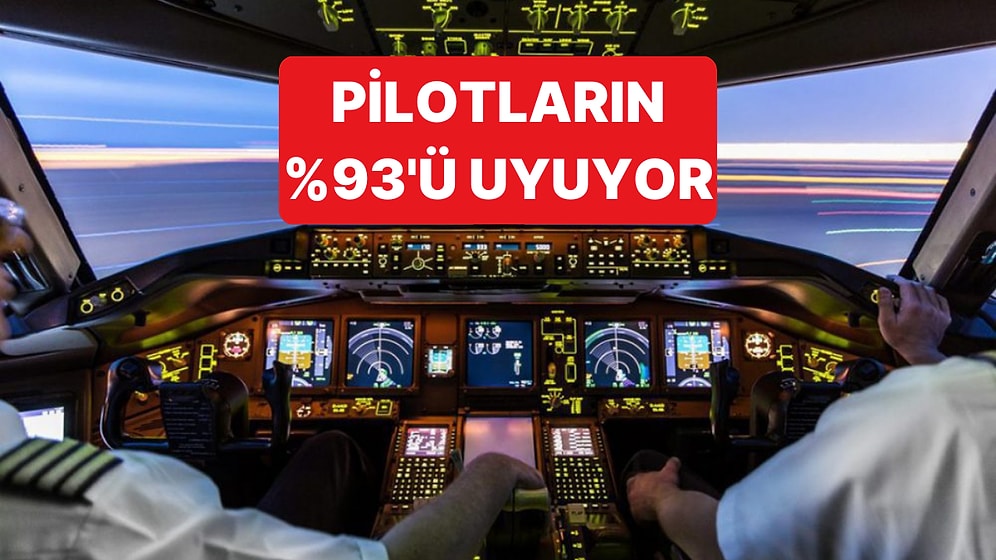 Alman Pilot Sendikası, Pilotların %93'ünün Uçuş Esnasında Yorgunluktan Uyuduğunu Söyledi