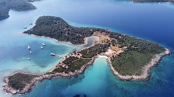 3. Visit to Sedir Island and Cleopatra Beach