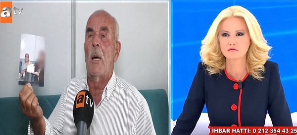 80 yaşındaki Ali Çiloğlu, dolandırılma iddiasıyla Müge Anlı ile Tatlı Sert programına katıldı.