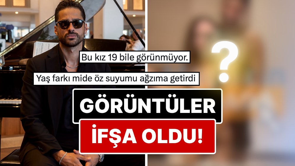 Ekin Mert Daymaz'ın Kendisinden 15 Yaş Küçük Sevgilisiyle Banyodan Paylaşılan Görüntüsü Gündem Oldu!