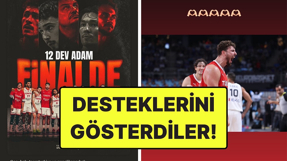 12 Dev Adam'ın Finale Çıkmasına Ünlülerden Coşku Dolu Kutlama Paylaşımları