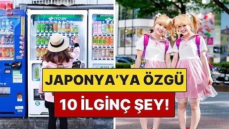 Sadece Japonya'da Görebileceğiniz En İlginç 10 Şey!