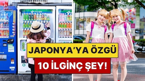 Sadece Japonya'da Görebileceğiniz En İlginç 10 Şey!
