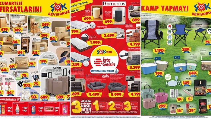 ŞOK'a Valiz Seti Geliyor! 13 Eylül 2025 ŞOK Aktüel Ürünler Kataloğu
