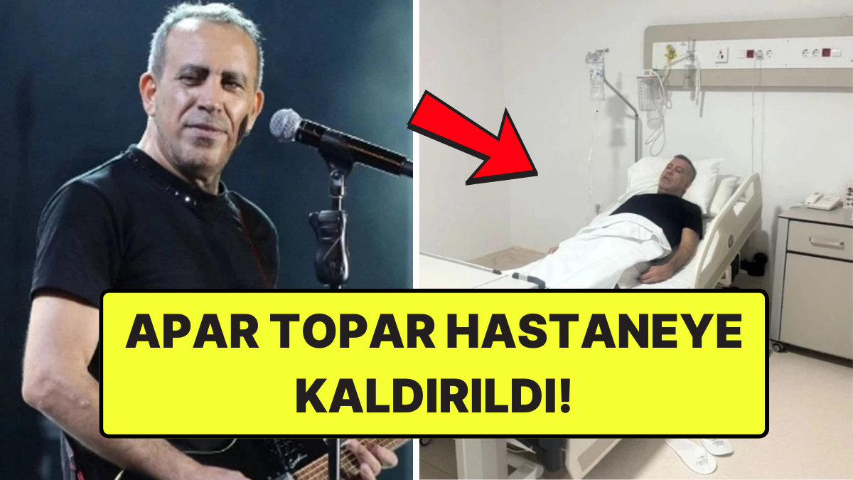 Konser Sonrası Fenalaşan Haluk Levent, Hastaneye Kaldırıldı
