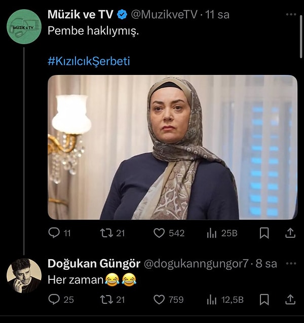 Yaşananların ardından Doğukan Güngör’ün sosyal medya hesabından, “senaryoya karşı olduğunu” hissettiren tweetler atması dikkat çekti.