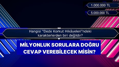 ''Kim Milyoner Olmak İster?'' Final Sorularını Çözebilecek misin?