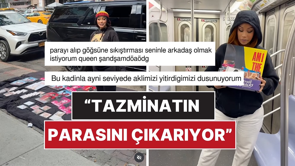 Dünyaca Ünlü Rapçi Cardi B’nin Sokak Satıcısı Gibi Albüm Tanıtımı Olay Yarattı!