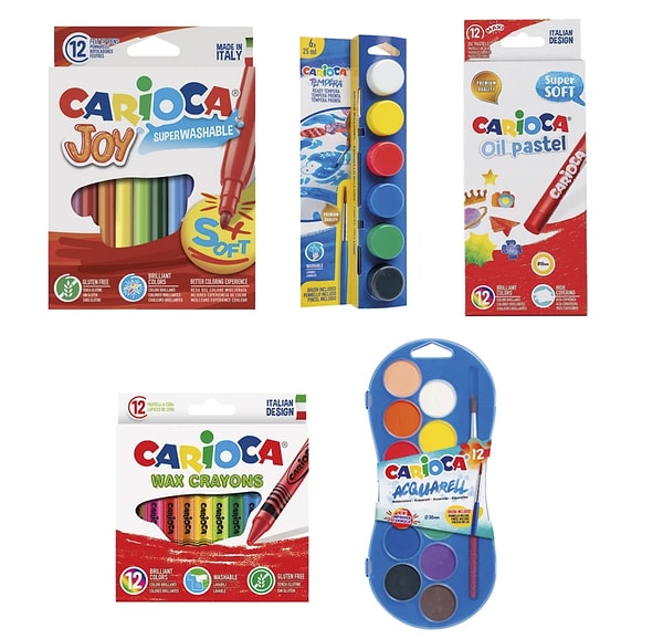 Carioca Okul Boyama Seti 5'li