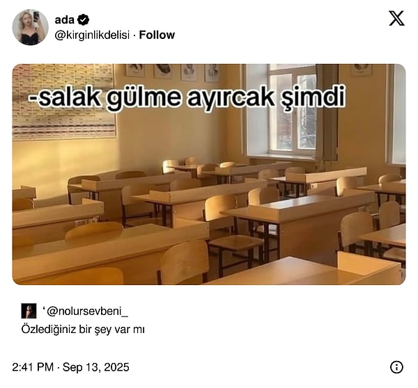 Nasıl özlendi...