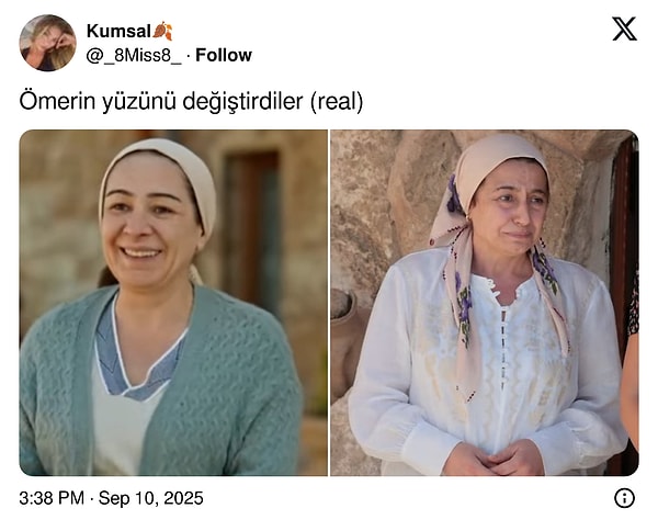 16. Ah Ümmü, neler oldu sana böyle?