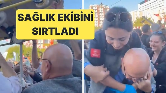 Mahmut Tanal, CHP'nin Ankara Mitinginde Acil Yardım Ekibini Sırtına Aldı