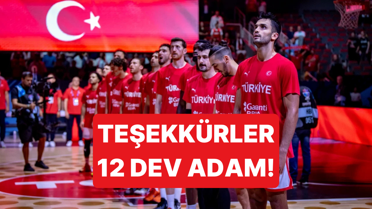 12 Dev Adam Final Maçında Almanya&apos;ya Kaybederek Avrupa İkincisi Oldu